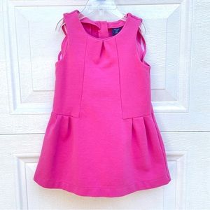 2T Baby Gap pink dress zipper back preppy toddler girl